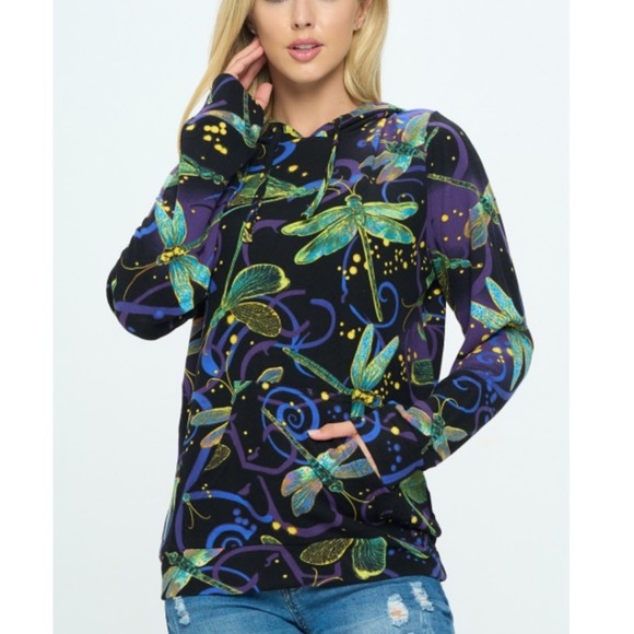 Dragonfly Hoodie - Picture 2 of 3